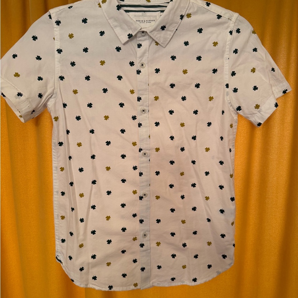 Kids White Shirt perfect for St Patrick’s Day